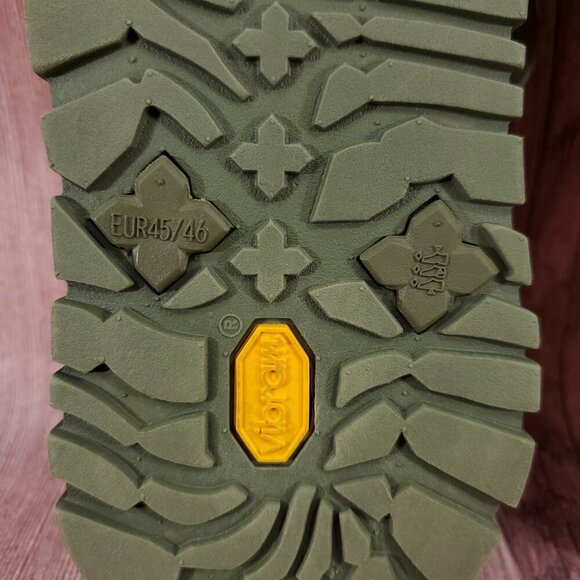 *READ* Rare Vibram Mens 45/46 US 11-12 Tropical Carrarmato Sandal Jungle Green - Picture 15 of 15